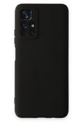 Mey İthalat® Redmi Note 11T Kılıf Nano içi Kadife Silikon - Siyah