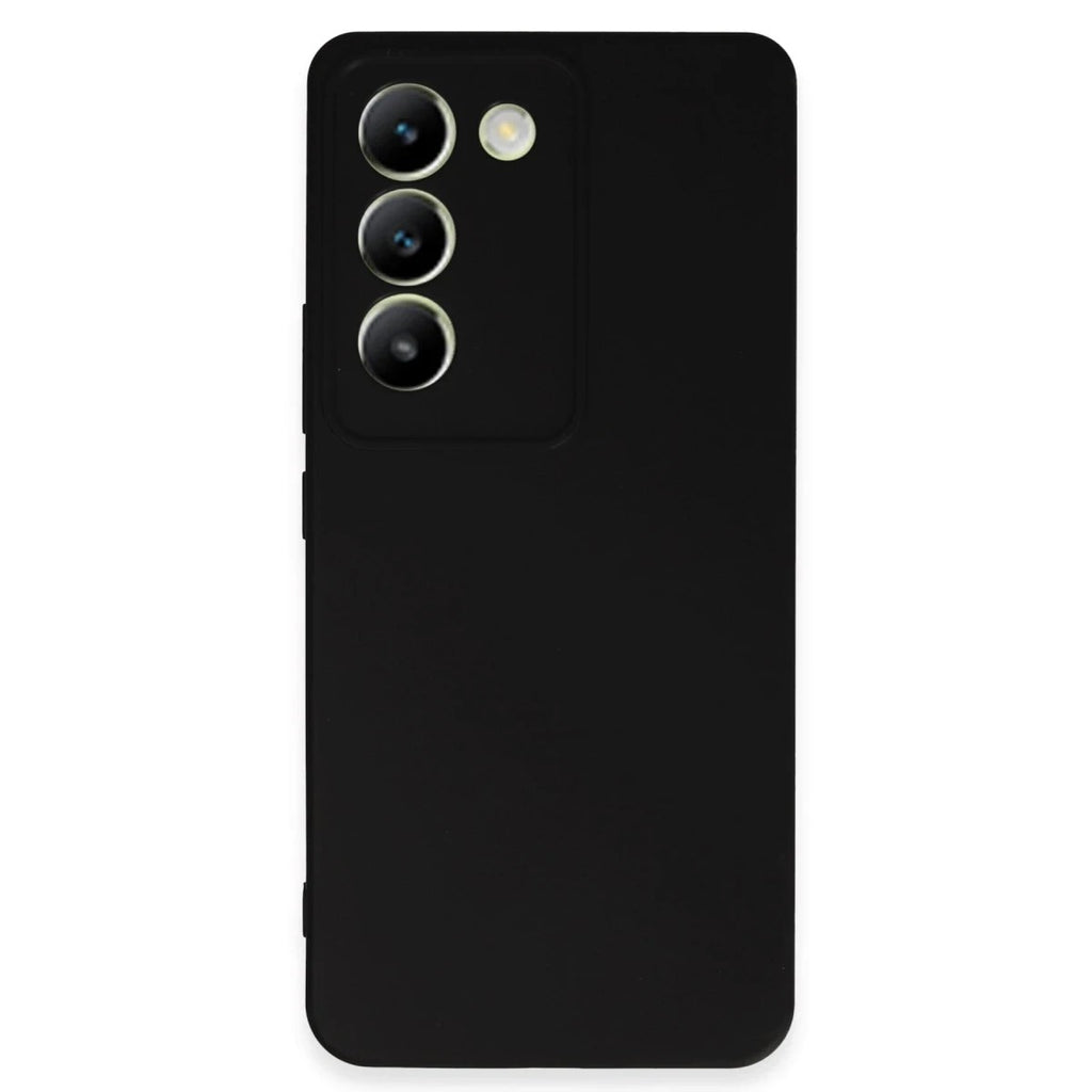 Mey İthalat® Vivo V30 Lite 4G Kılıf First Silikon - Siyah