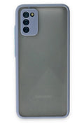 Mey İthalat® Samsung Galaxy A02S Kılıf Montreal Silikon Kapak - Gri