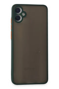 Mey İthalat® Samsung Galaxy A05 Kılıf Montreal Silikon Kapak - Yeşil
