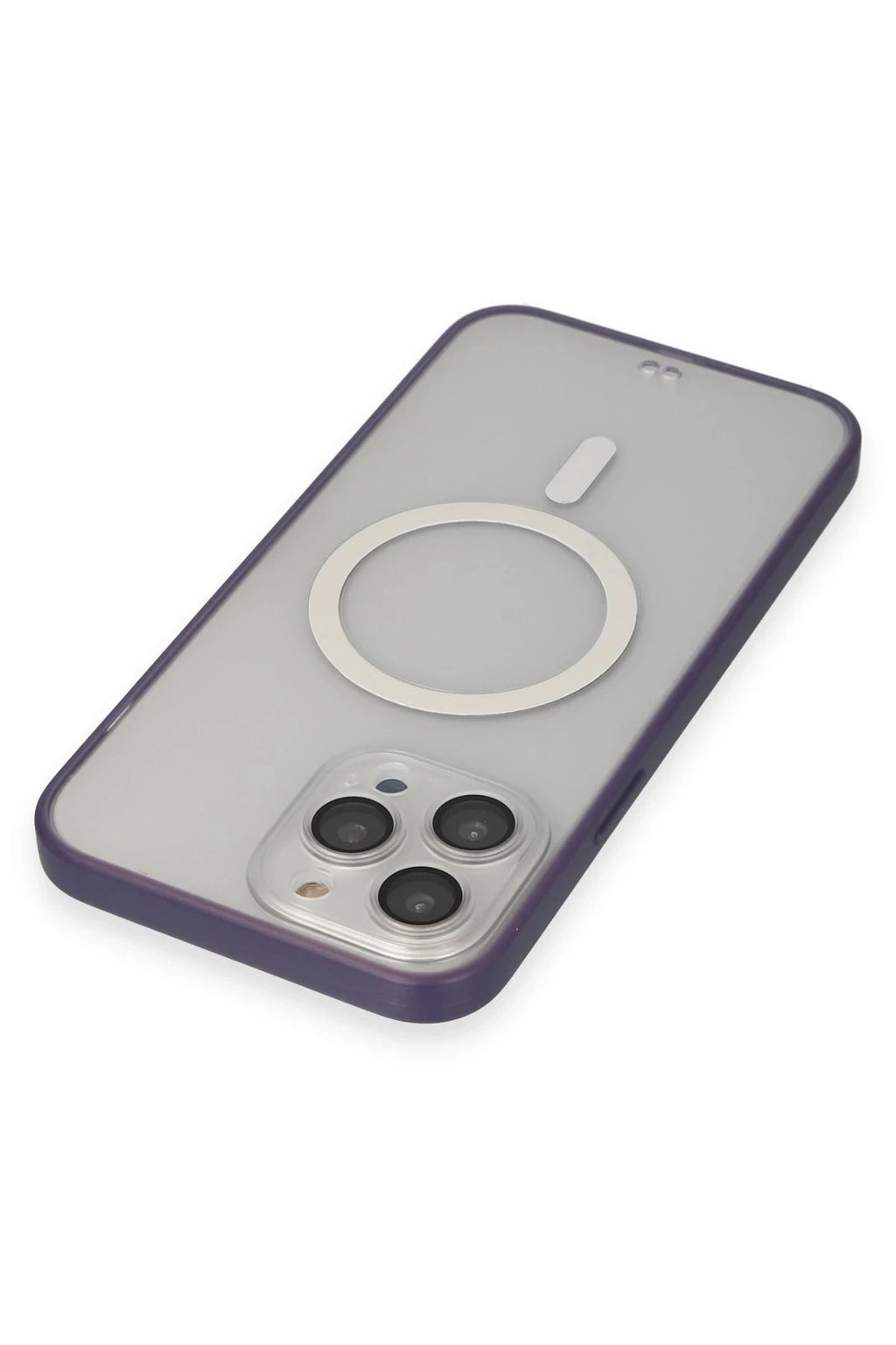 Mey İthalat® iPhone 14 Pro Max Kılıf Grand Magneticsafe Kapak - Mor