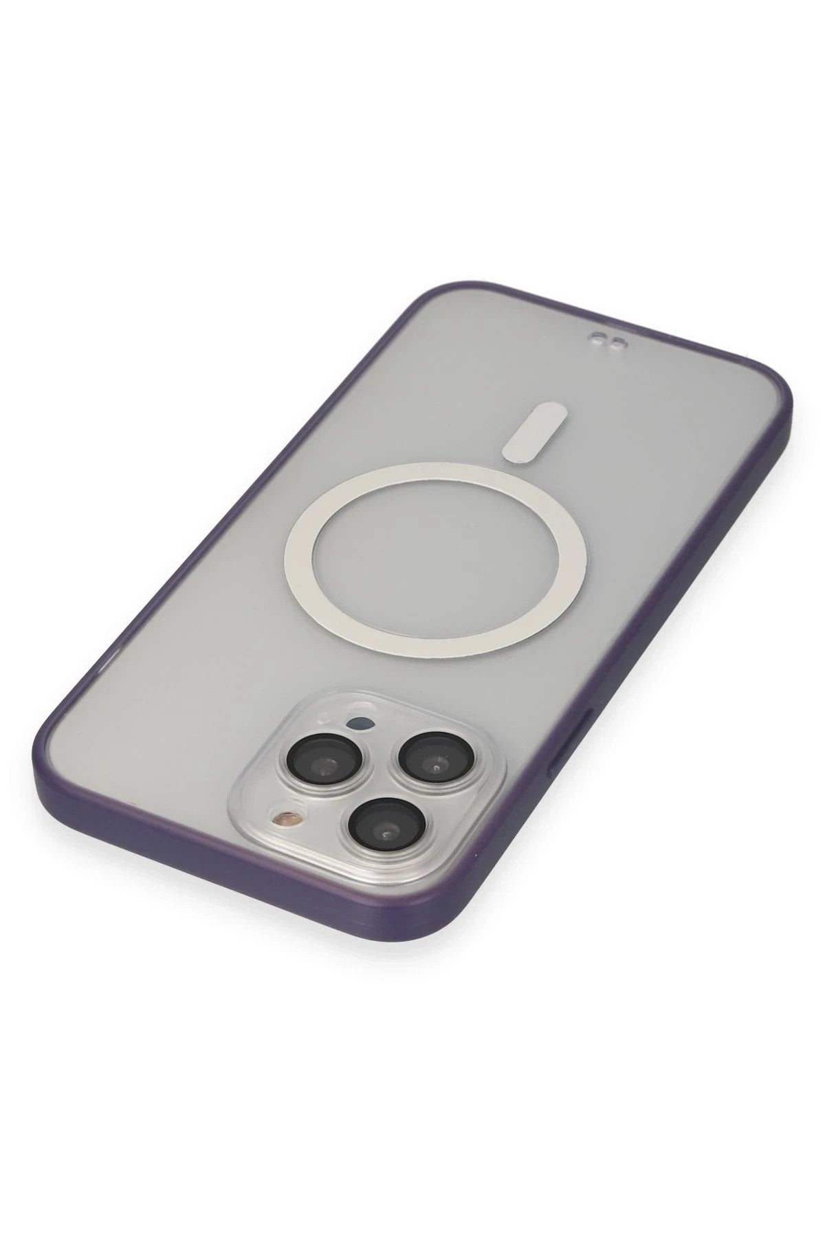 Mey İthalat® iPhone 14 Pro Max Kılıf Grand Magneticsafe Kapak - Mor