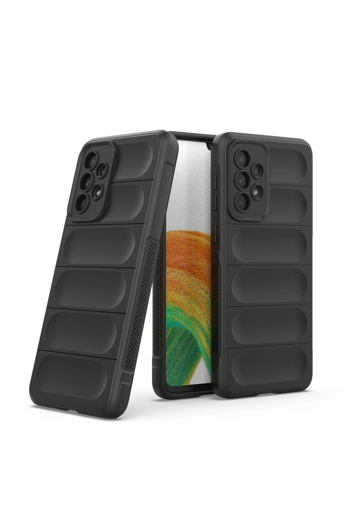 Mey İthalat® Samsung Galaxy A33 5G Kılıf Optimum Silikon - Siyah