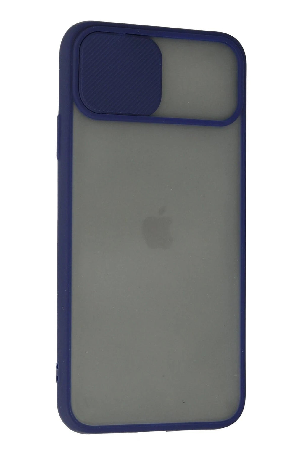 Mey İthalat® iPhone 11 Pro Kılıf Palm Buzlu Kamera Sürgülü Silikon - Lacivert
