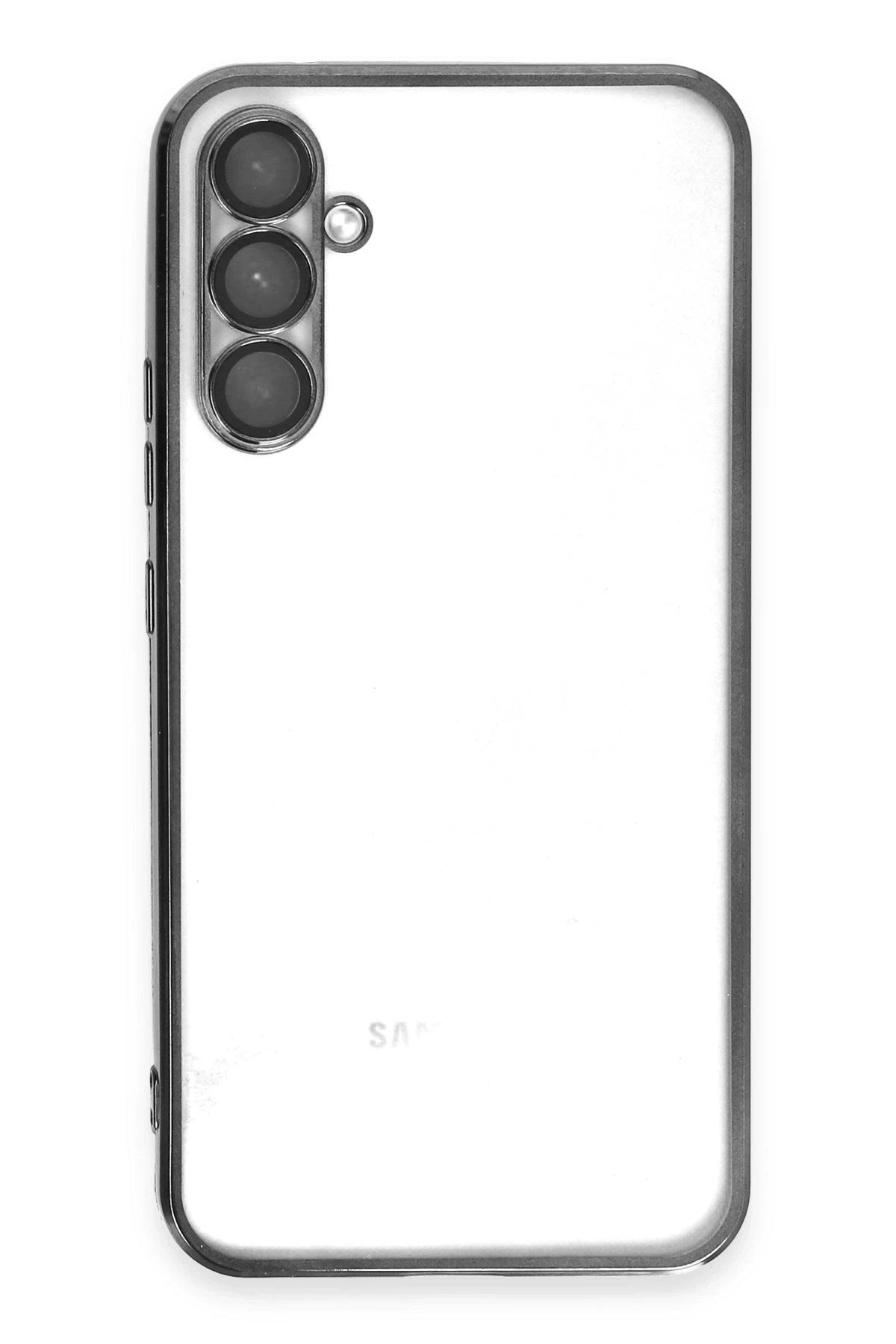 Mey İthalat® Samsung Galaxy A54 5G Kılıf Lensli Silikon - Siyah