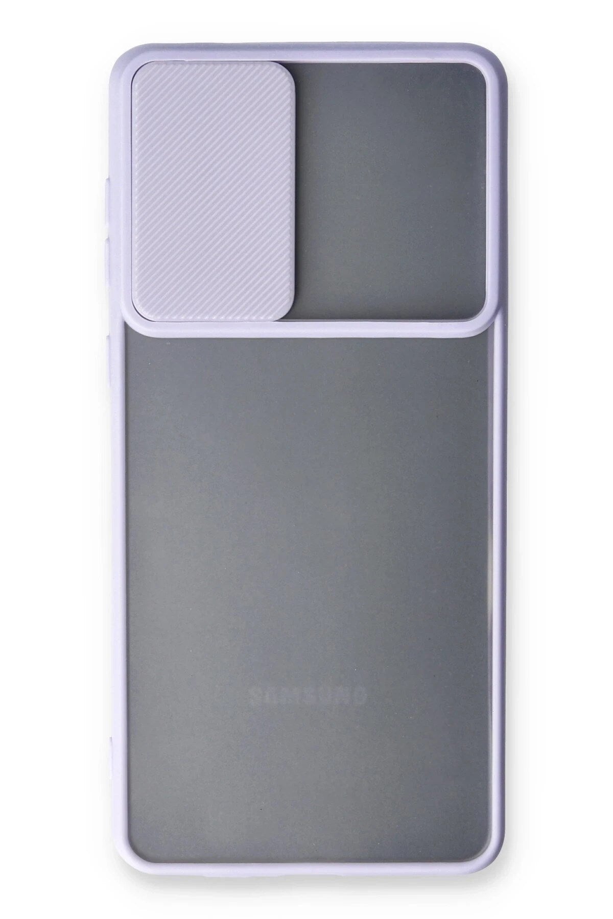 Mey İthalat® Samsung Galaxy A33 5G Kılıf Palm Buzlu Kamera Sürgülü Silikon - Lila