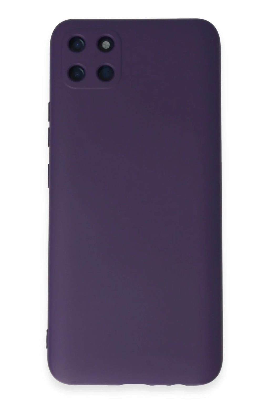 Mey İthalat® Realme C11 Kılıf Nano içi Kadife Silikon - Mor