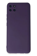 Mey İthalat® Realme C11 Kılıf Nano içi Kadife Silikon - Mor