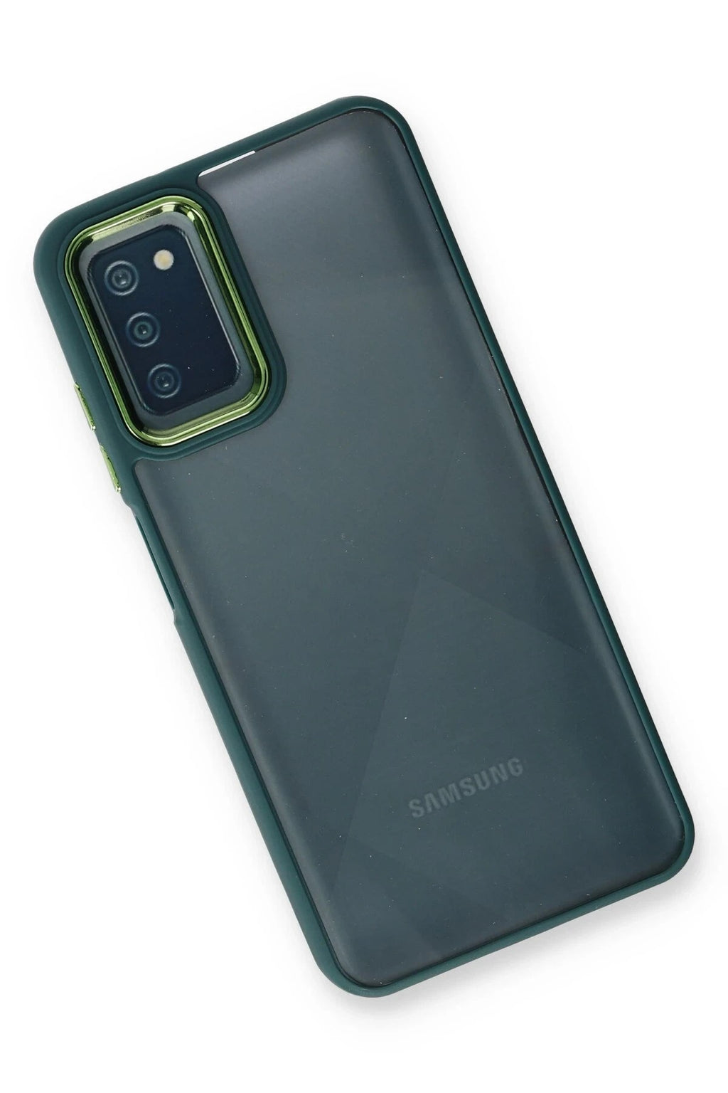 Mey İthalat® Samsung Galaxy A03S Kılıf Dora Kapak - Haki Yeşil