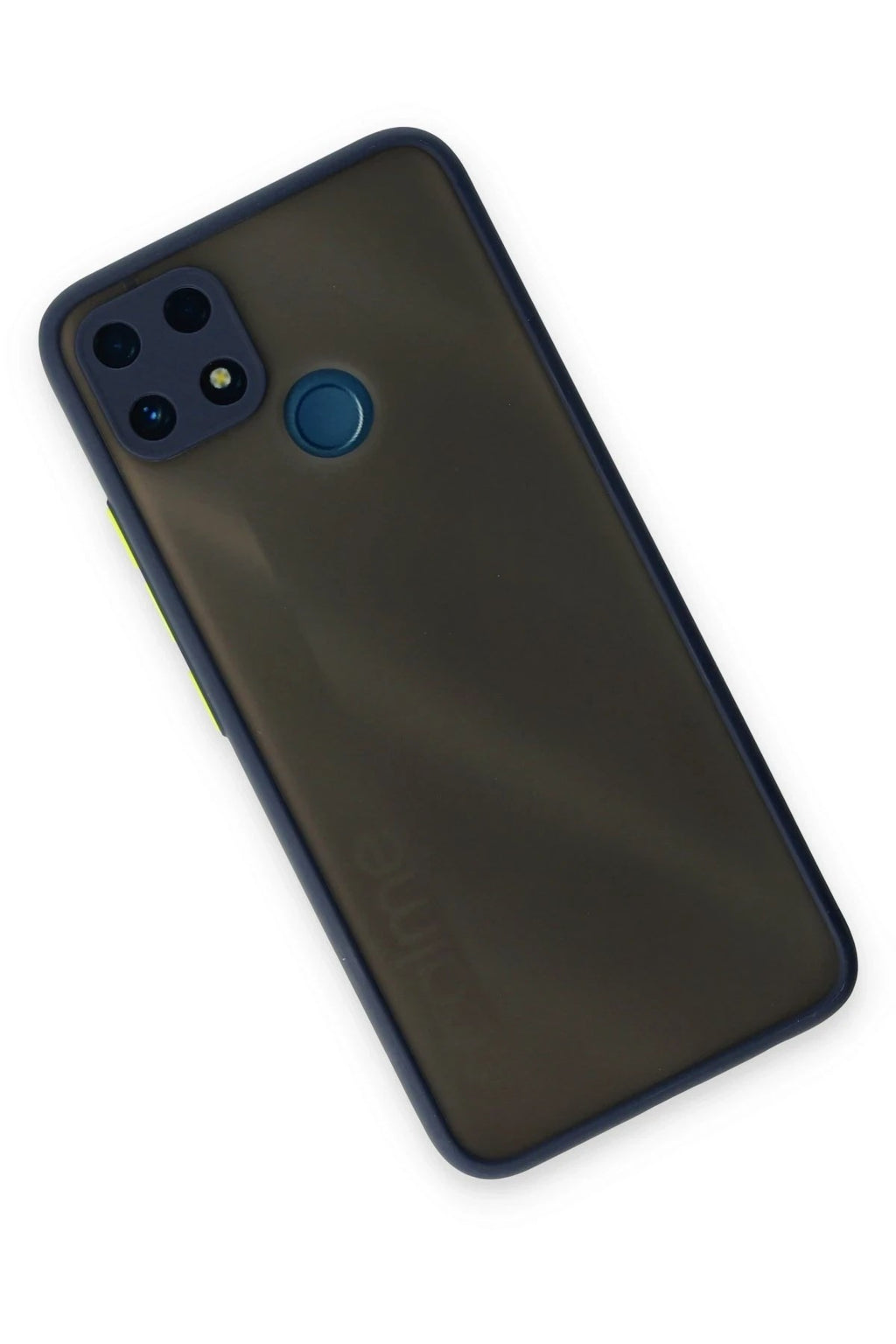Mey İthalat® Realme C25 Kılıf Montreal Silikon Kapak - Lacivert