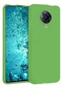 Mey İthalat® Redmi K30 Pro Kılıf Nano içi Kadife Silikon - Yeşil