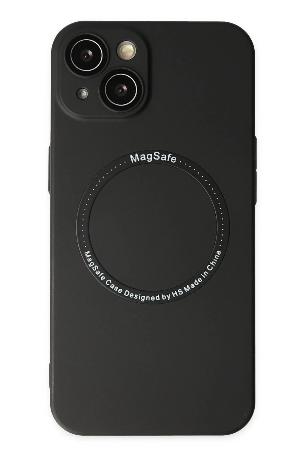 Mey İthalat® iPhone 14 Plus Kılıf Jack Magneticsafe Lens Silikon - Siyah