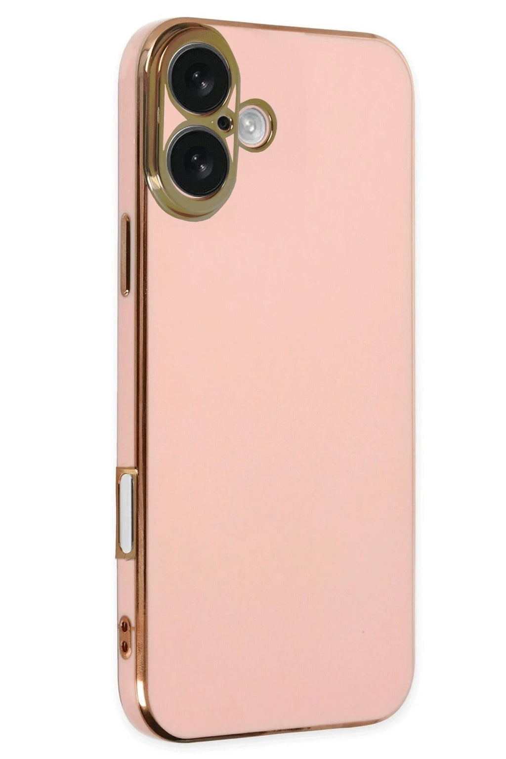 Mey İthalat® iPhone 16 Kılıf Volet Silikon - Pembe