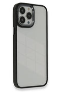 Mey İthalat® iPhone 14 Pro Kılıf Dora Kapak - Siyah