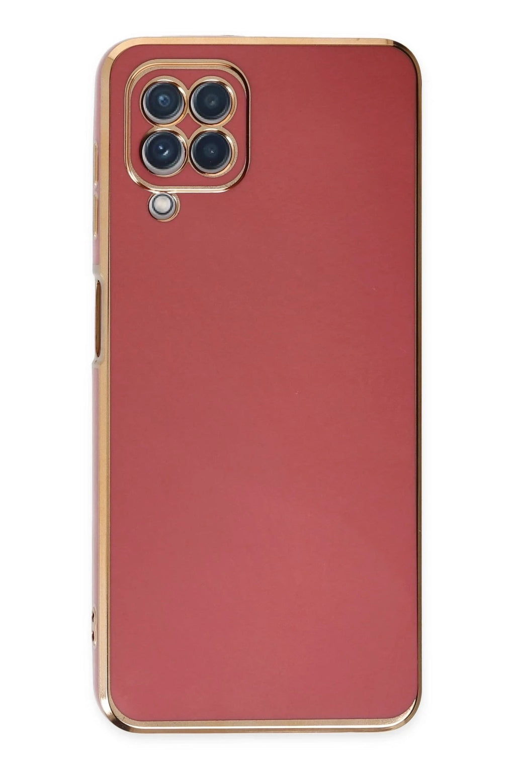 Mey İthalat® Samsung Galaxy A22 Kılıf Volet Silikon - Kırmızı