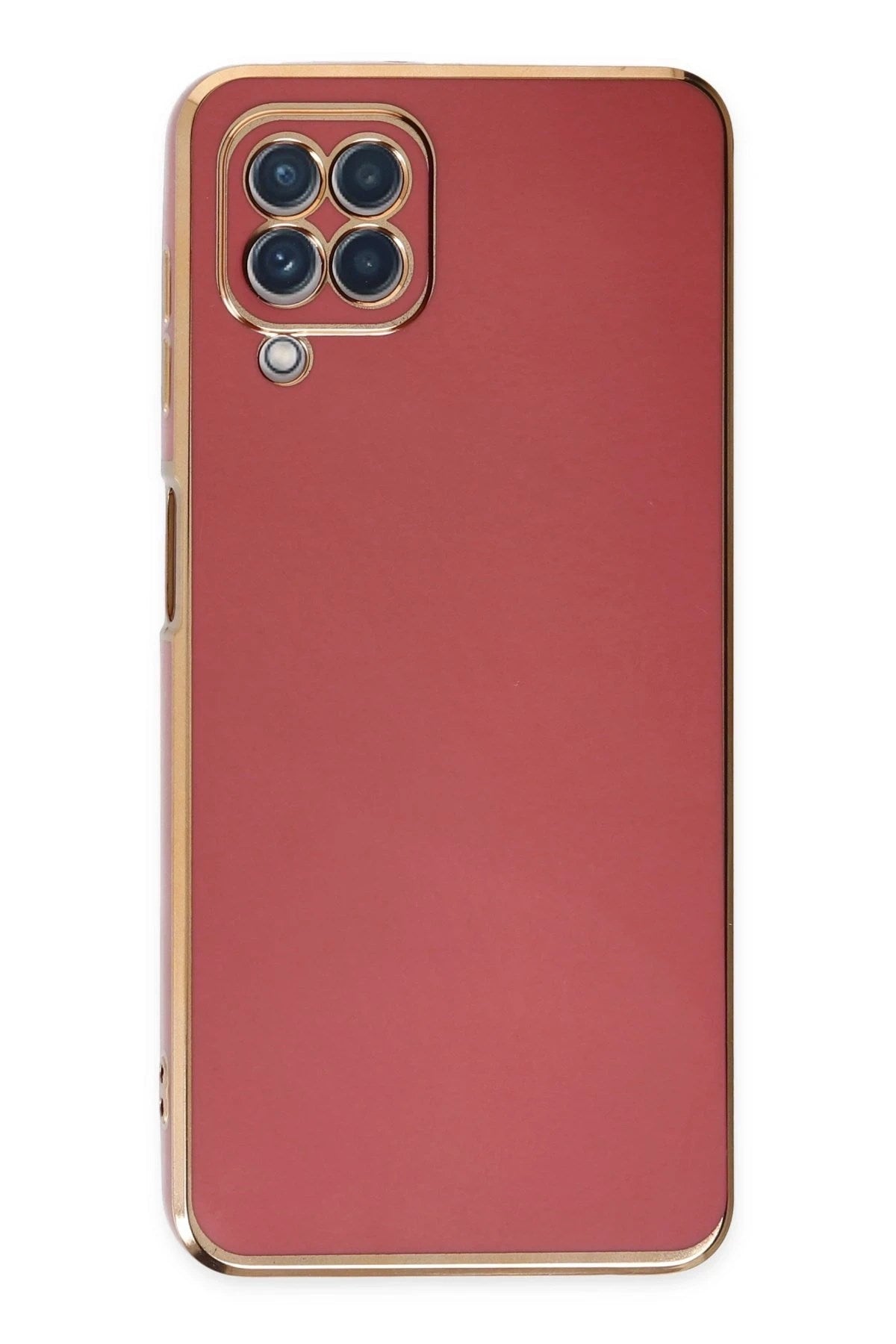 Mey İthalat® Samsung Galaxy A22 Kılıf Volet Silikon - Kırmızı
