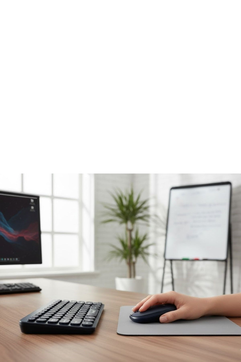 Kablosuz Lacivert Bluetooth Klavye Mouse Seti – Yuvarlak Tuşlu Tasarım, Türkçe Q Dizilim, Taşınabilir, Ev ve Ofis Kullanımına Uygun