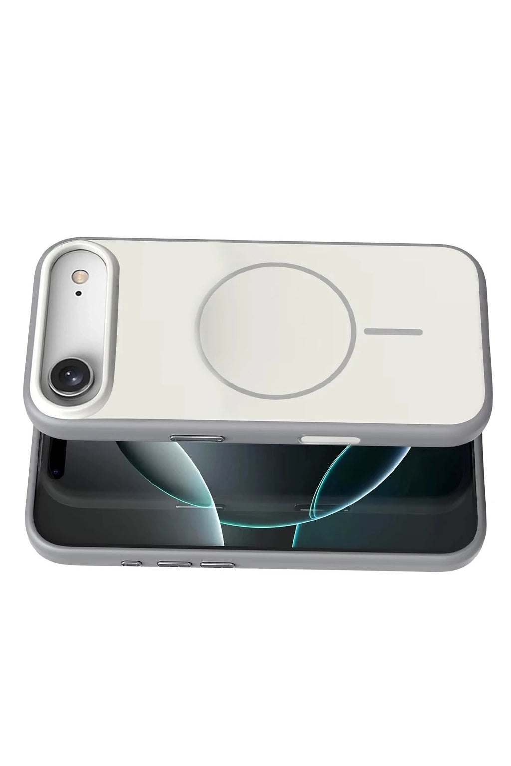 Mey İthalat® iPhone 17 Air Neva Magsafe Kapak - Gri