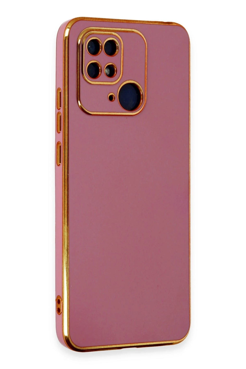 Mey İthalat® Redmi 10C Kılıf Volet Silikon - Kırmızı