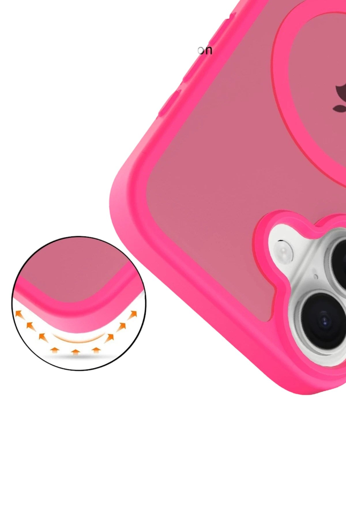 Mey İthalat® iPhone 17 Jota Magsafe Kapak - Rose