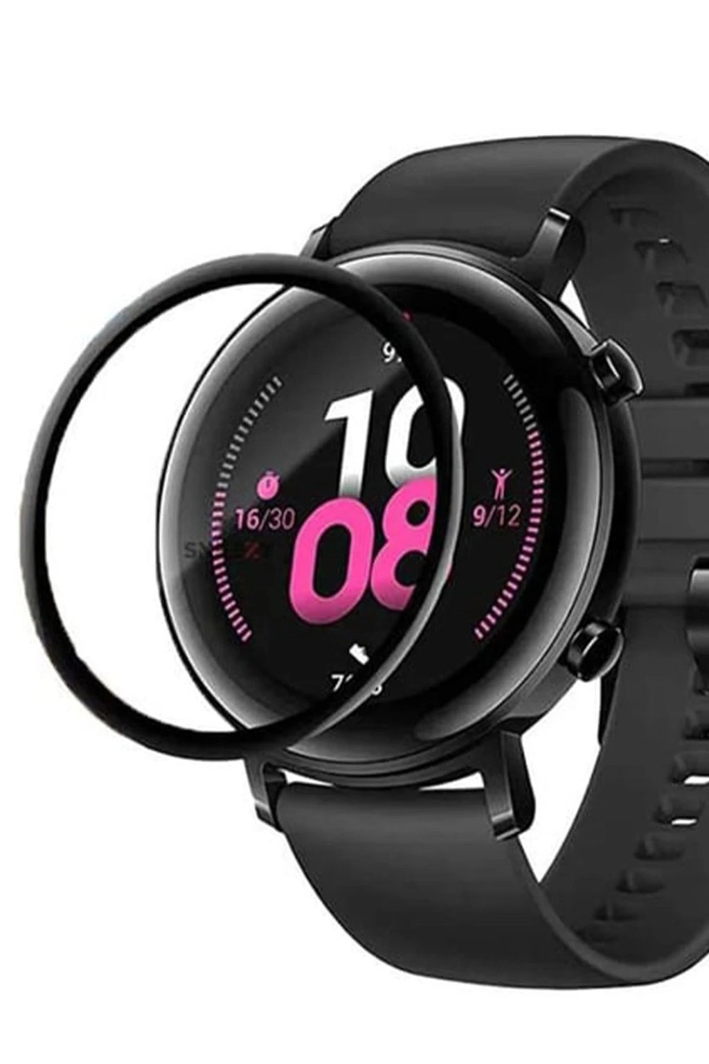 Mey İthalat® Huawei Watch GT2e Polymer Nano Ekran Koruyucu - Şeffaf