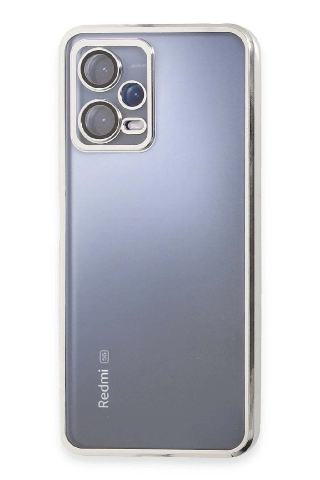 Mey İthalat® Redmi Note 12 5G Kılıf Lensli Silikon - Gold