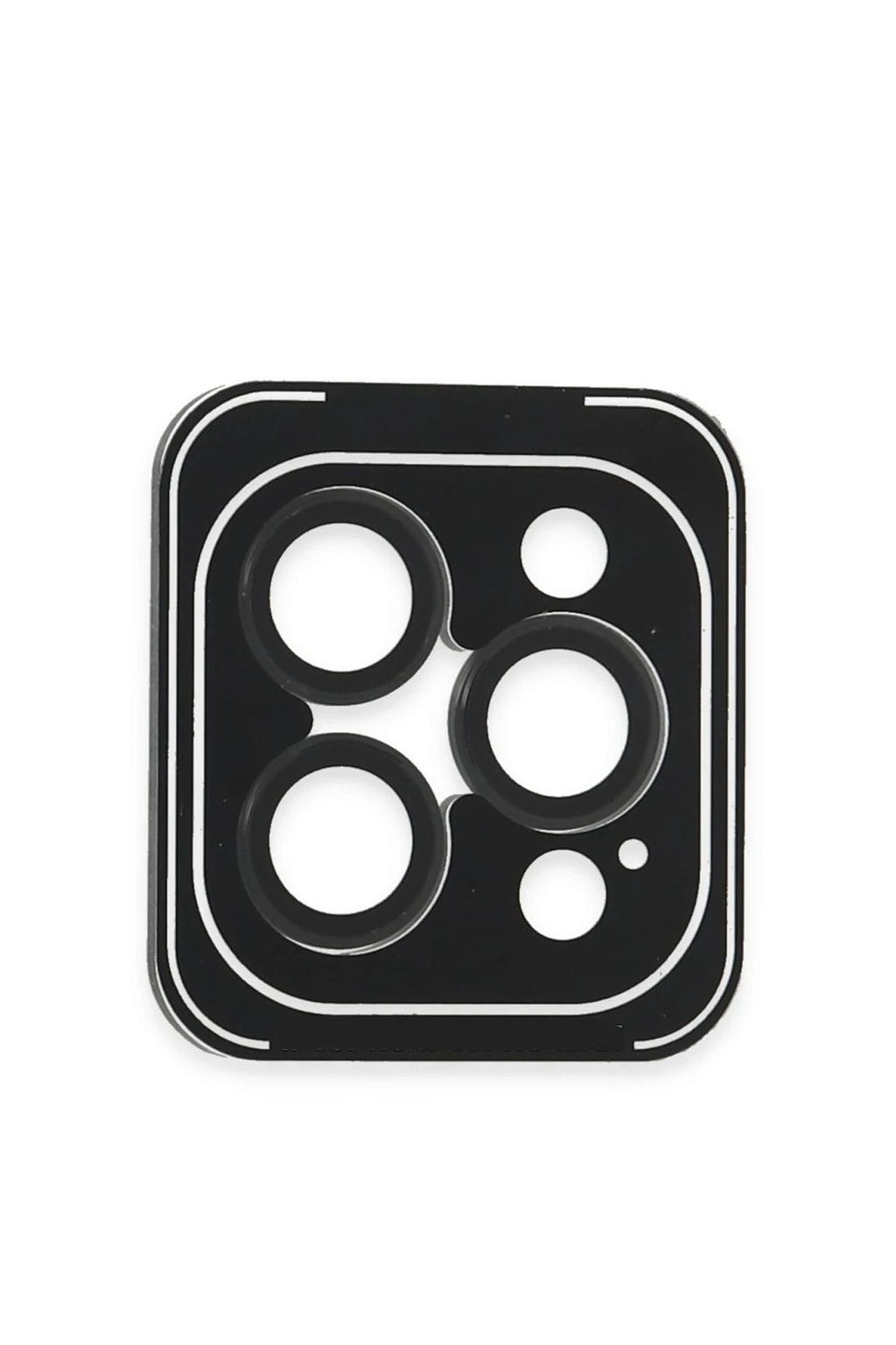 Mey İthalat® iPhone 16 Pro Max PVD Metal Kamera Lens - Siyah
