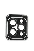 Mey İthalat® iPhone 16 Pro Max PVD Metal Kamera Lens - Siyah