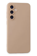 Mey İthalat® Samsung Galaxy S24 Kılıf Nano içi Kadife Silikon - Pudra