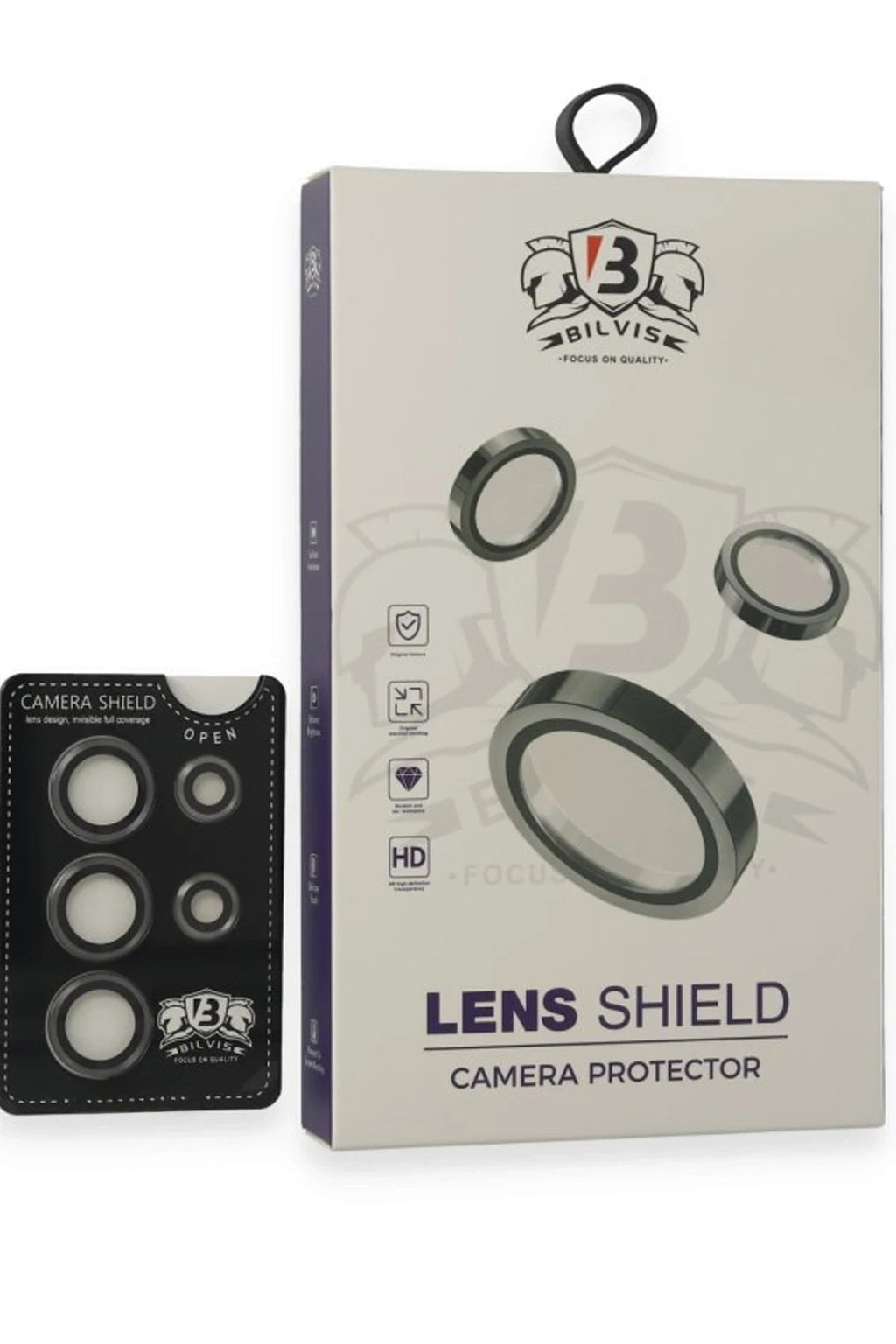Mey İthalat® Samsung Galaxy S25 Ultra Bilvis Titan Kamera Lens - Titan Gri