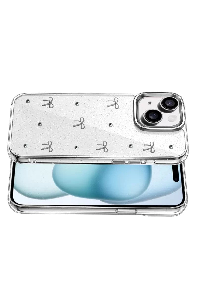Mey İthalat® iPhone 14 Fiyonk Desenli Kapak - Desen 5