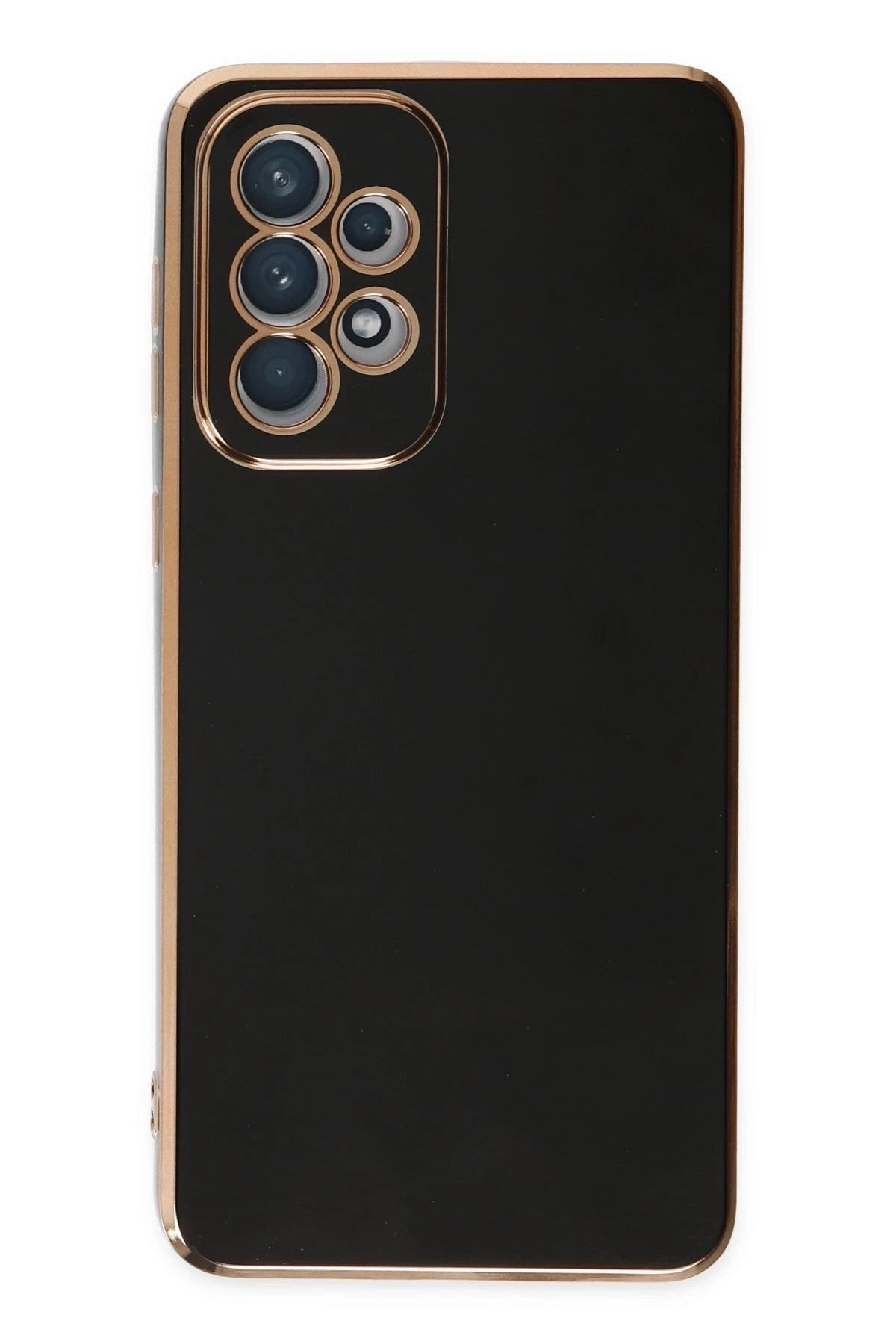Mey İthalat® Samsung Galaxy A73 5G Kılıf Volet Silikon - Siyah