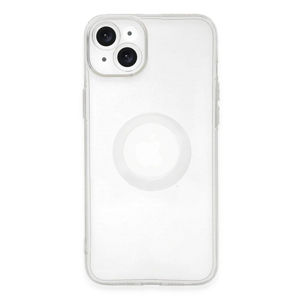 Mey İthalat® iPhone 14 Plus Kılıf Santa Lens Silikon - Şeffaf