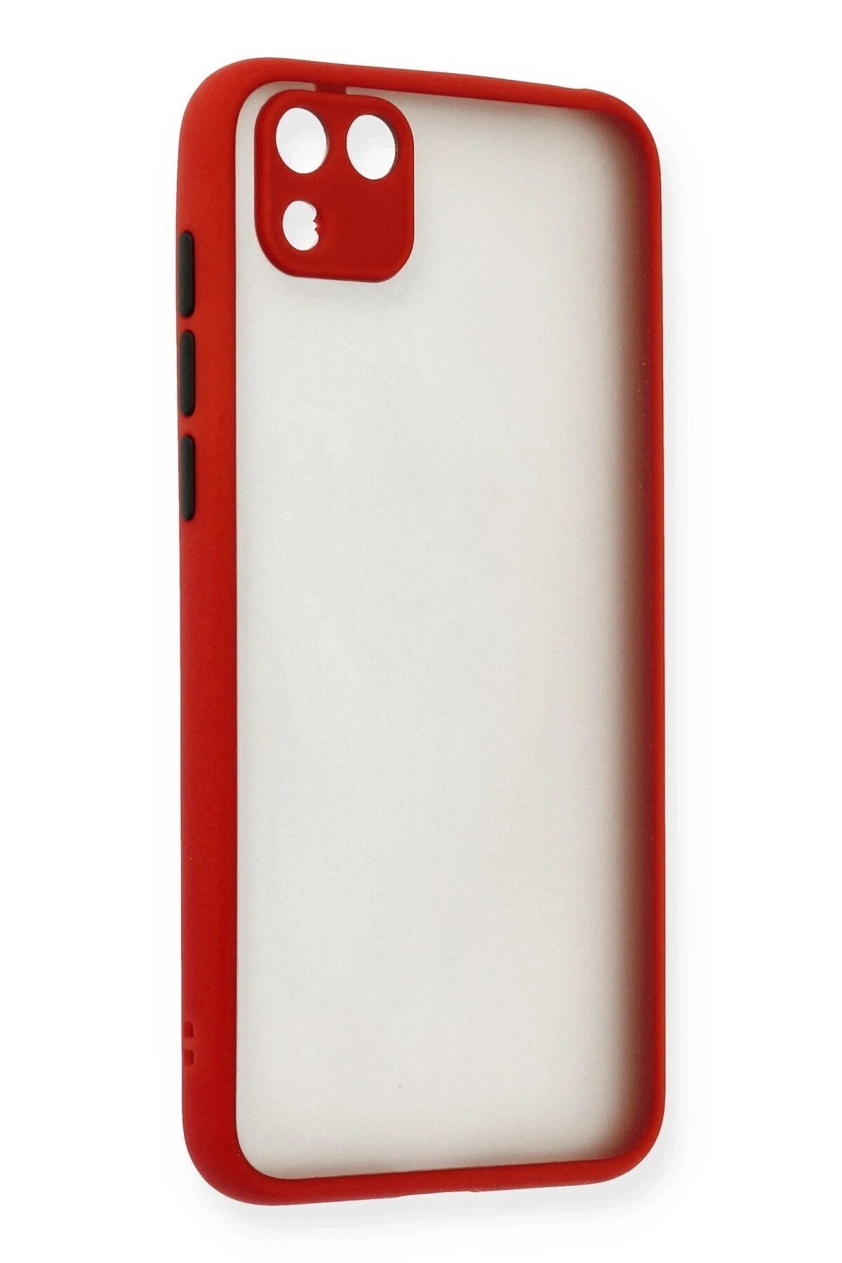 Mey İthalat® Huawei Y5P Kılıf Montreal Silikon Kapak - Kırmızı