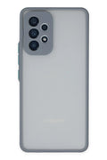 Mey İthalat® Samsung Galaxy A53 5G Kılıf Montreal Silikon Kapak - Gri