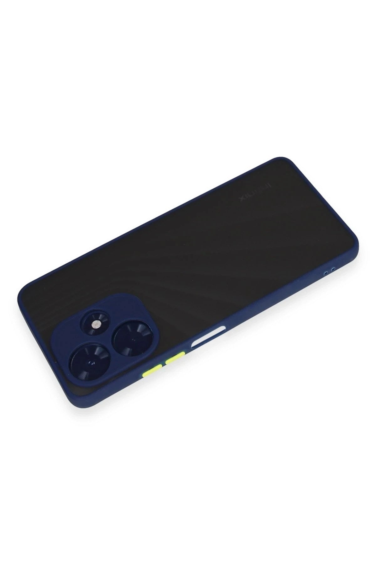 Mey İthalat® İnfinix Hot 30 4G Kılıf Montreal Silikon Kapak - Lacivert