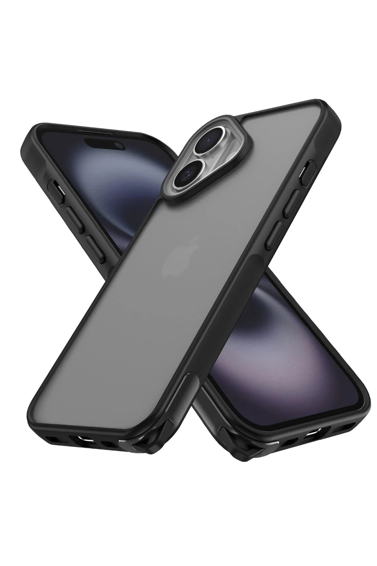 Mey İthalat® iPhone 16 Kılıf Elegant Kapak - Siyah