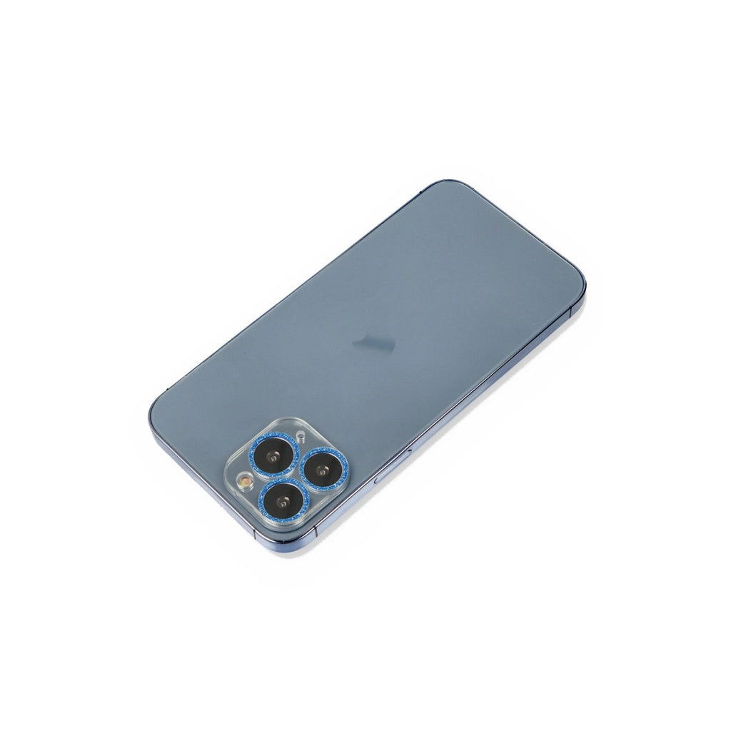 Mey İthalat® iPhone 11 Pro Max Shine Kamera Lens Koruma Cam - Mavi