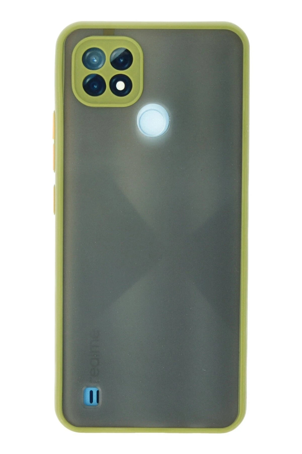 Mey İthalat® Realme C21 Kılıf Montreal Silikon Kapak - Açık Yeşil