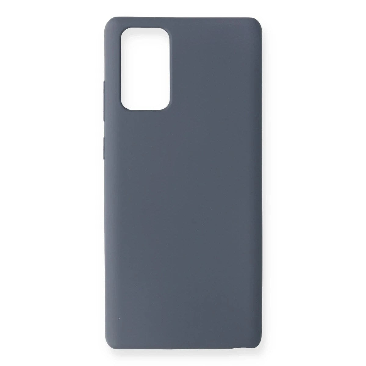 Mey İthalat® Samsung Galaxy Note 20 Kılıf Nano içi Kadife Silikon - Gri