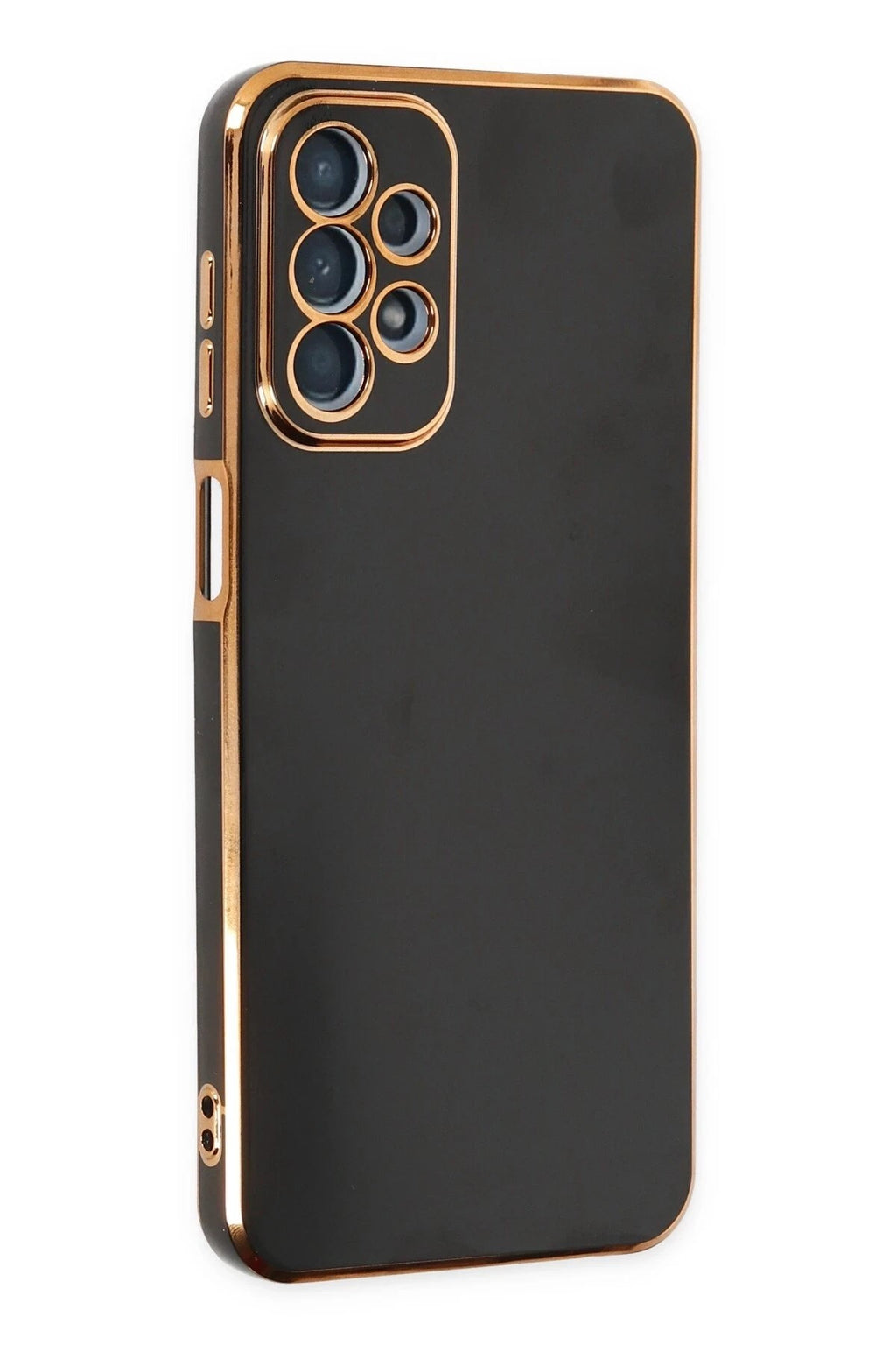 Mey İthalat® Samsung Galaxy A23 4G Kılıf Volet Silikon - Siyah