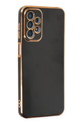Mey İthalat® Samsung Galaxy A23 4G Kılıf Volet Silikon - Siyah