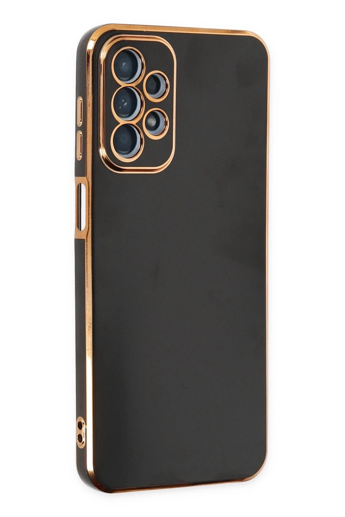 Mey İthalat® Samsung Galaxy A23 4G Kılıf Volet Silikon - Siyah