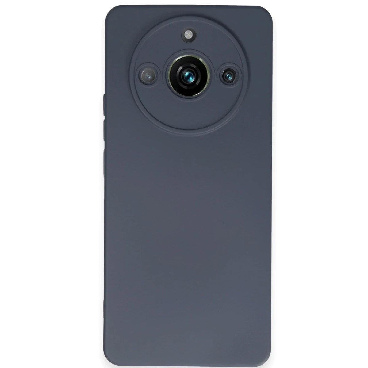 Mey İthalat® Realme 11 Pro Kılıf Nano içi Kadife Silikon - Gri