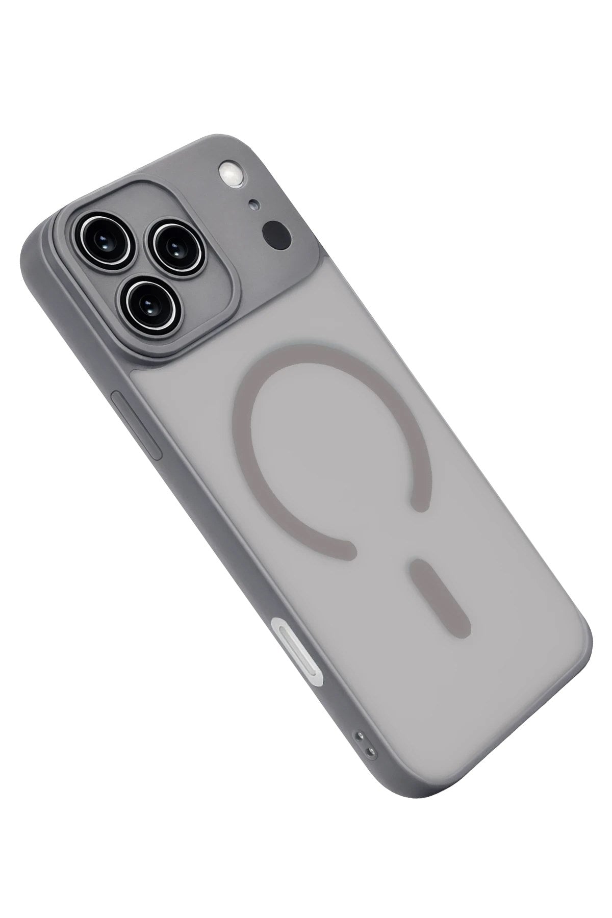 Mey İthalat® iPhone 17 Pro Max Jota Lensli Magsafe Kapak - Titan Gri