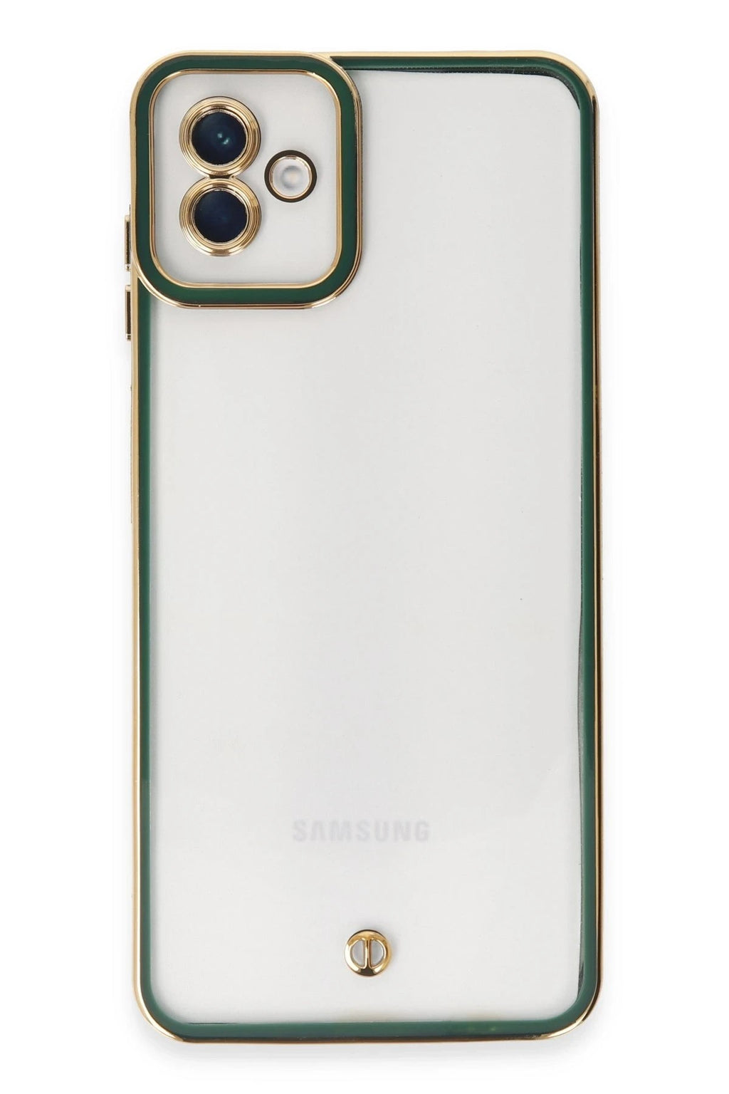 Mey İthalat® Samsung Galaxy A04 Kılıf Liva Lens Silikon - Yeşil