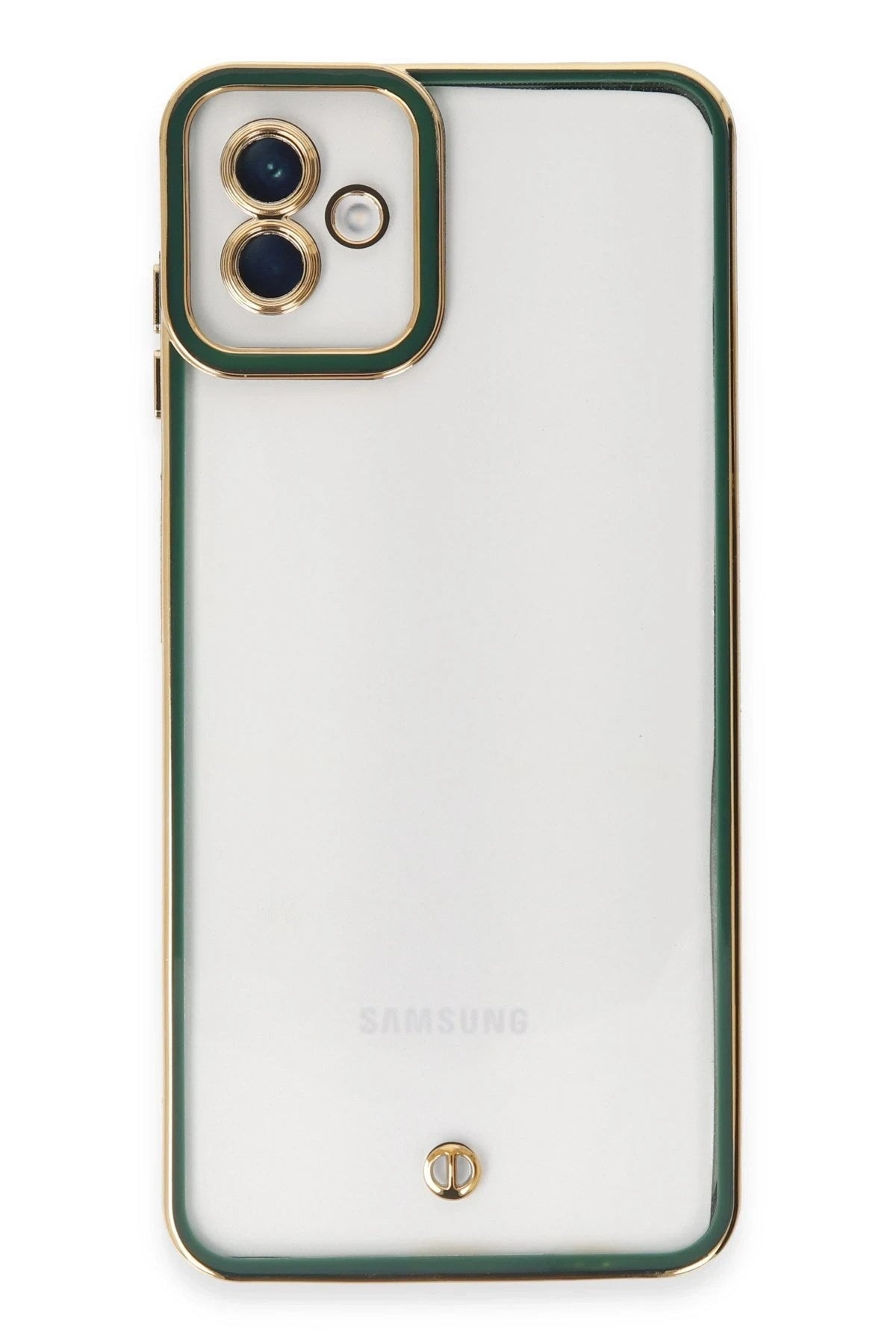 Mey İthalat® Samsung Galaxy A04 Kılıf Liva Lens Silikon - Yeşil