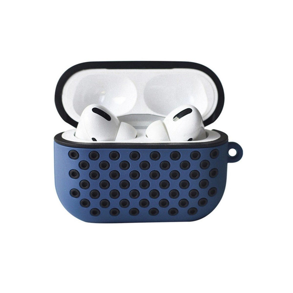 Mey İthalat® Airpods Pro 2 (2.nesil) Spor Delikli Kılıf - Lacivert-Siyah