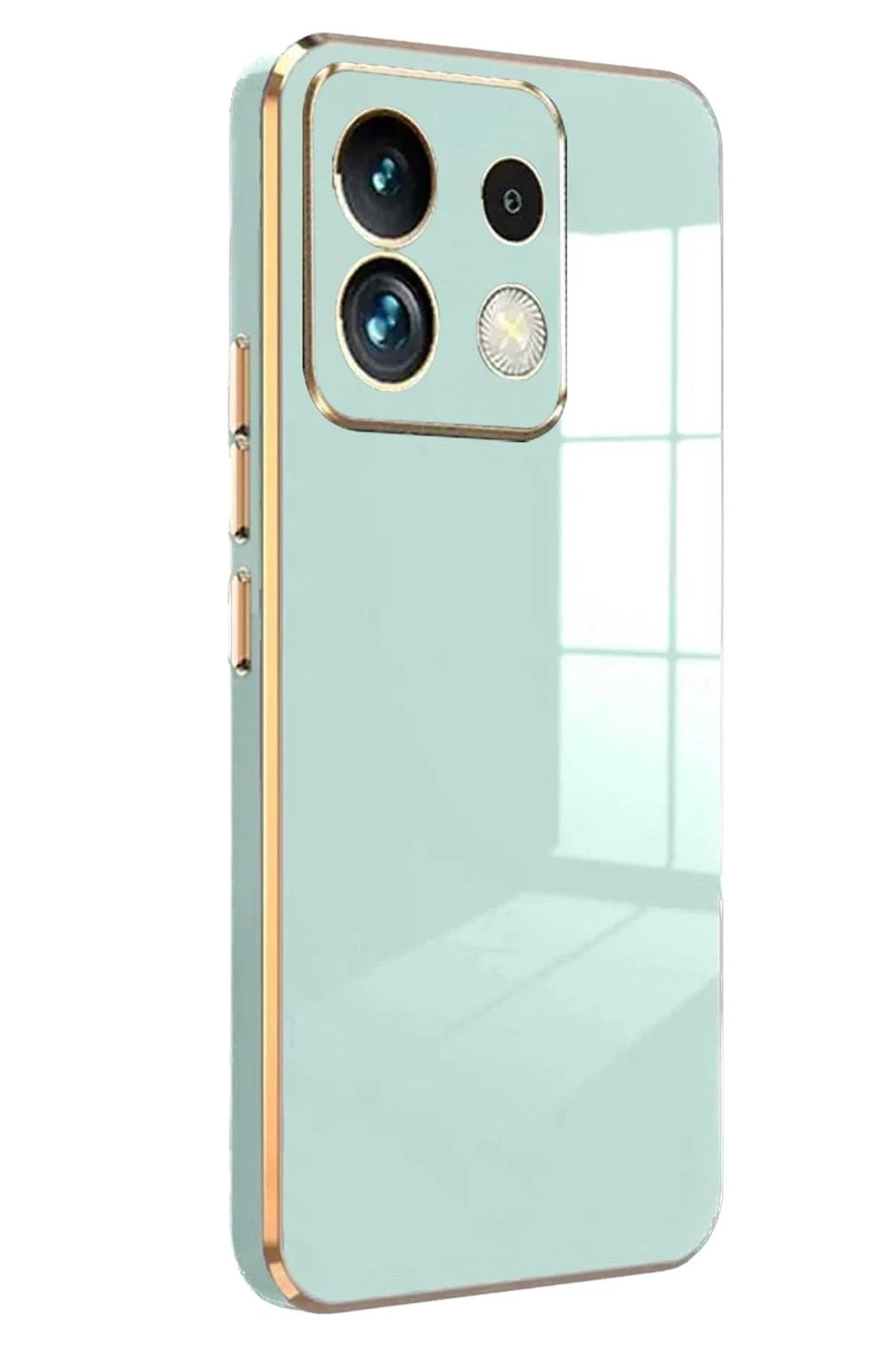 Mey İthalat® Redmi Note 13 5G Kılıf Volet Silikon - Açık Yeşil