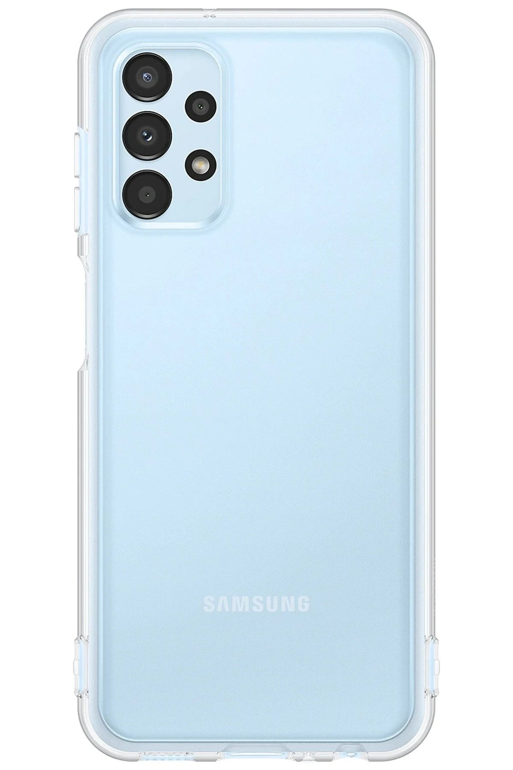 Mey İthalat® Samsung Galaxy A13 4G Kılıf Lüx Şeffaf Silikon